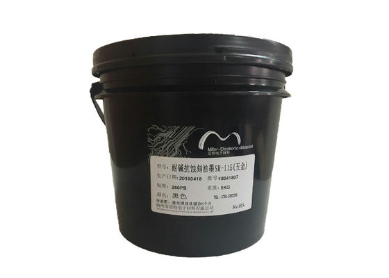 الصين أسود اللون زجاج إحراق مقاوم الحبر السائل صورة صورة علاج للصناعة المزود